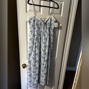 NWT Altar’d State Blue Floral Maxi Dress Size L (Discontinued)